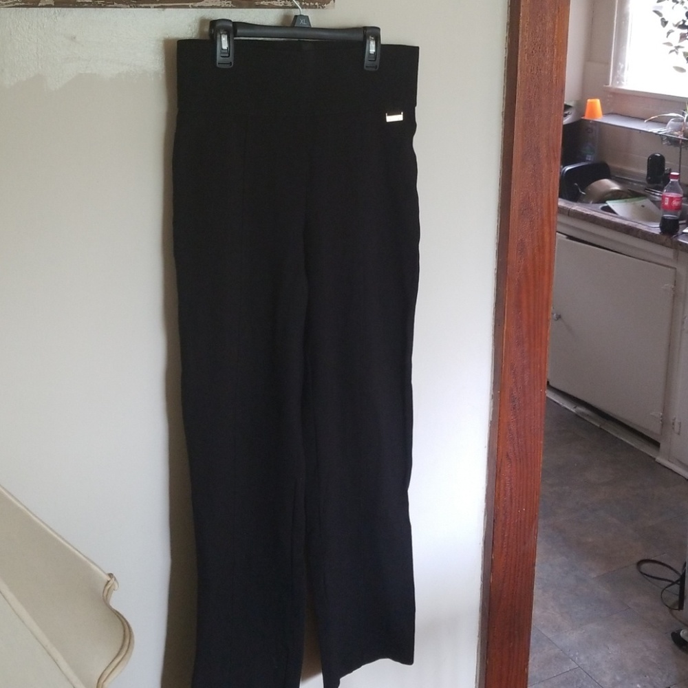 Black active pants.